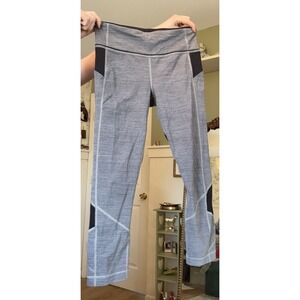 Lululemon Pants Legging Active Workout Athletic Wear Zipper Pocket Womens